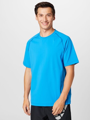 T-Shirt fonctionnel 'Axis' NIKE en bleu : devant