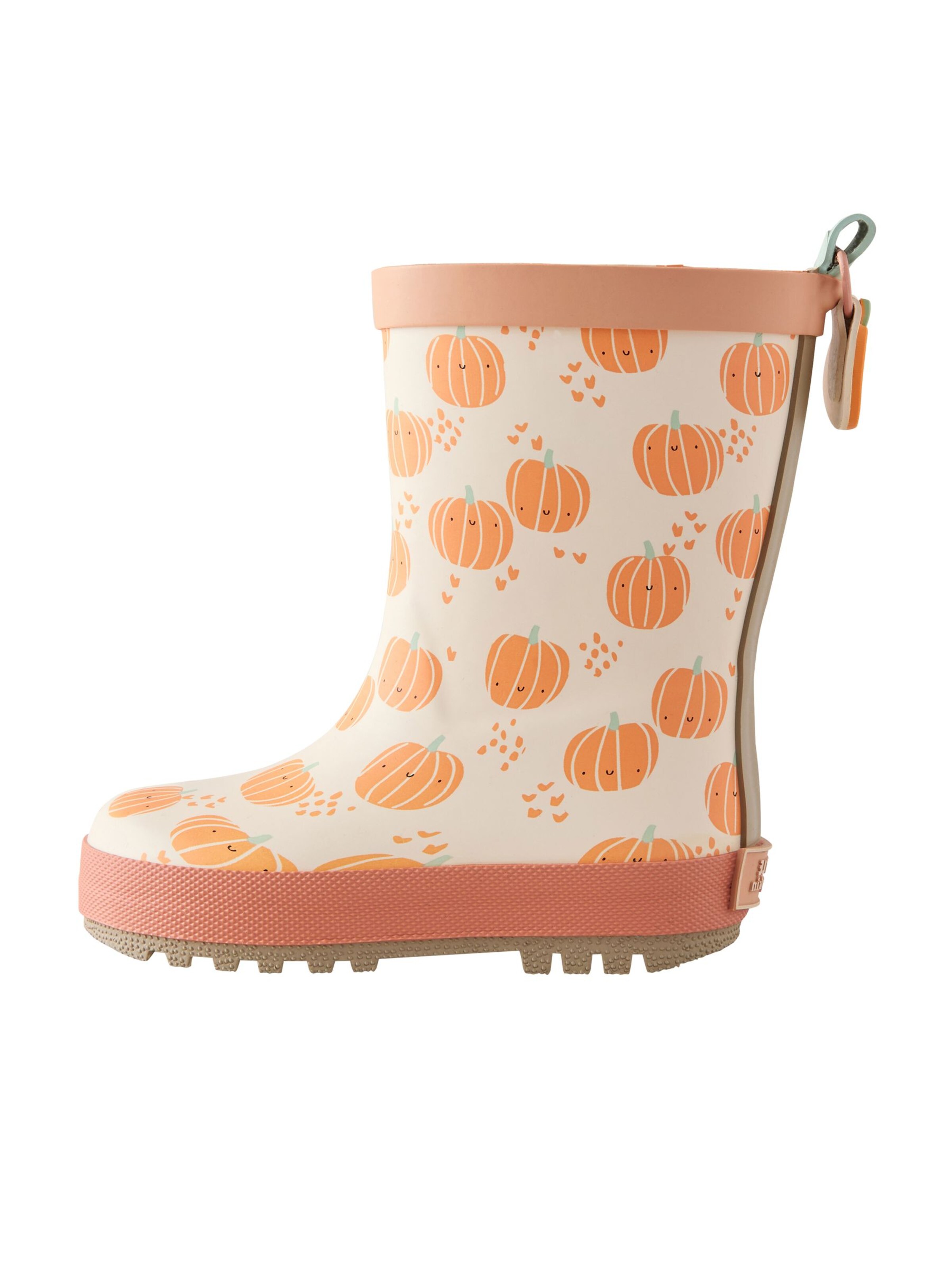 Bottes en caoutchouc Next en orange : devant
