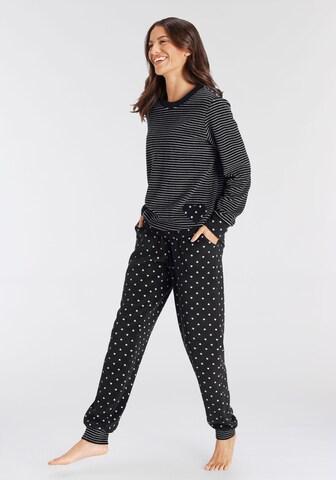 VIVANCE Pyjama in Blau: Vorderseite