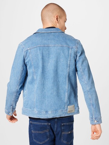 TOM TAILOR DENIM Tussenjas in Blauw