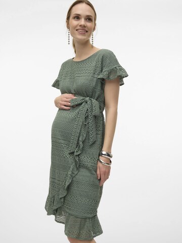 Vero Moda Maternity Φόρεμα 'VMMHoney' σε πράσινο