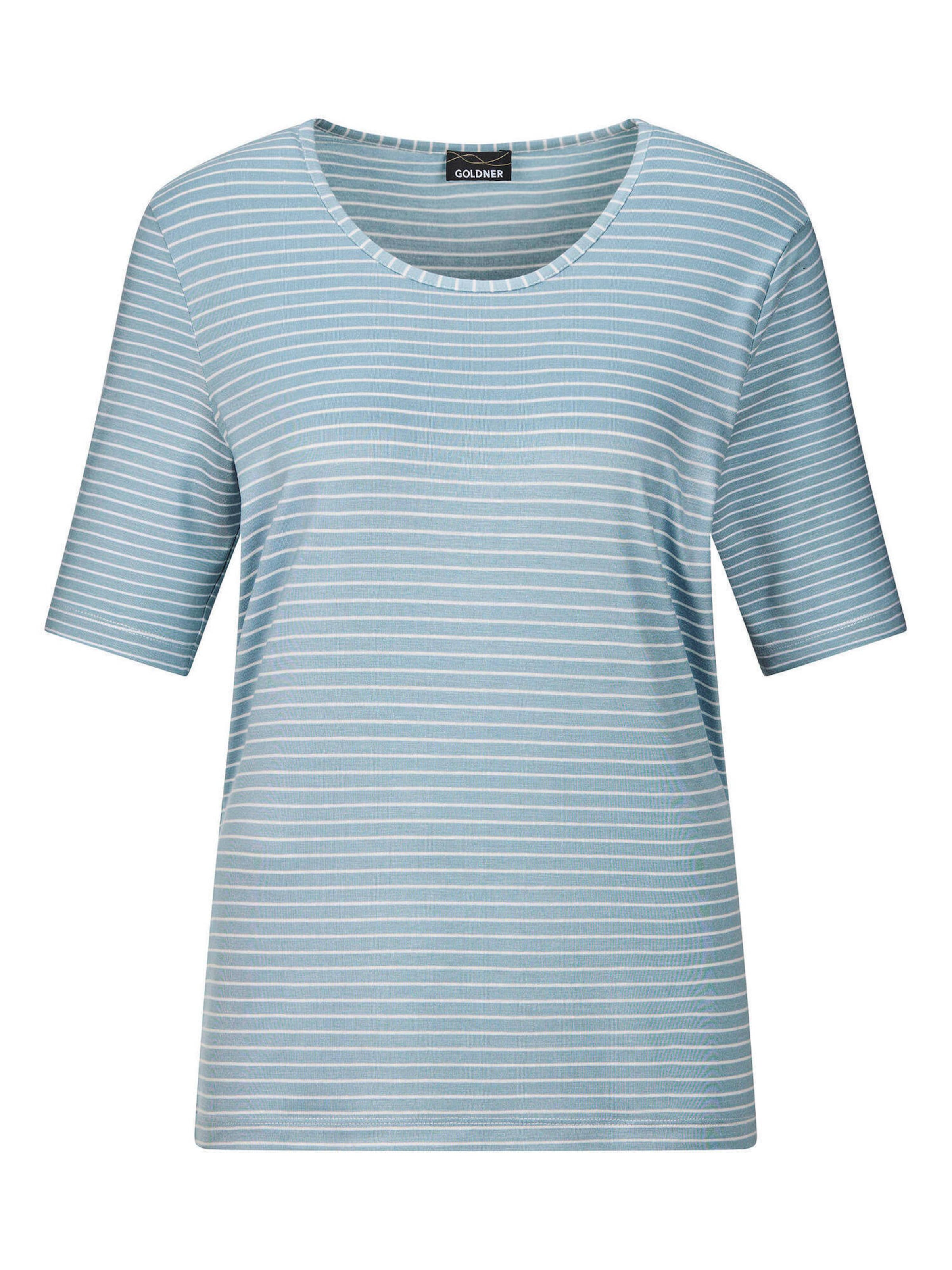 Goldner T-shirt en bleu clair, Vue avec produit