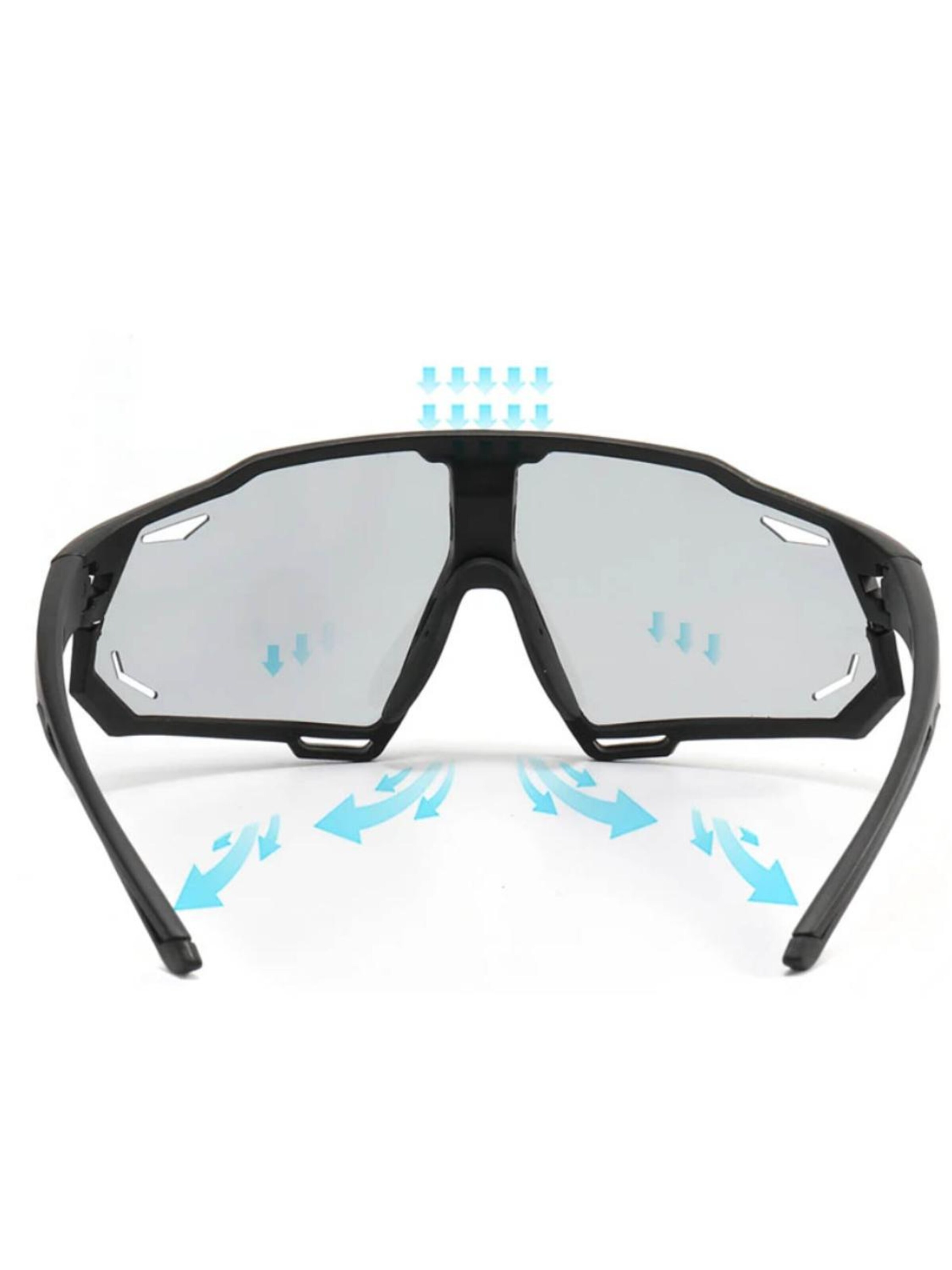 VEYREY Sports sunglasses in Black