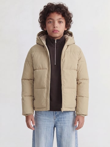 Jack & Jones Junior Winter Jacket in Beige: front