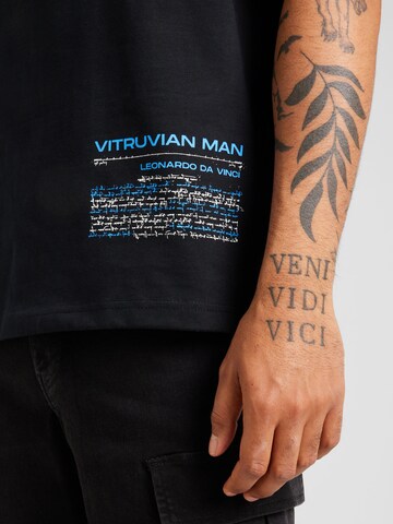 Only & Sons T-Shirt 'Vinci' in Schwarz