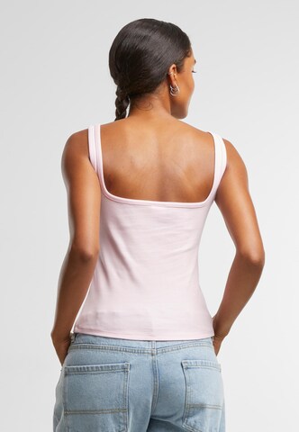Urban Classics Topp i rosa