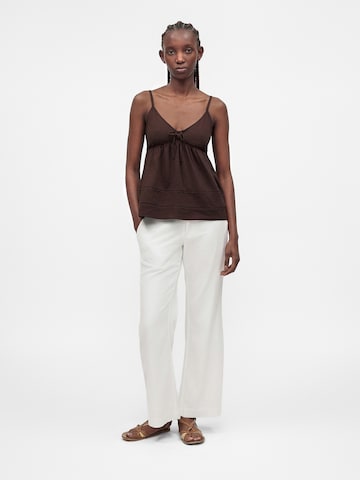 Top di HOLLISTER in marrone