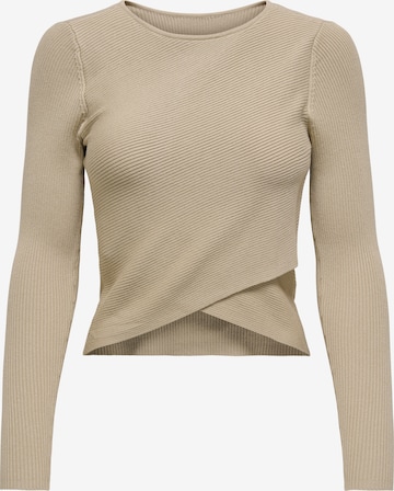 JDY - Jersey 'JDYSansa' en beige: frente