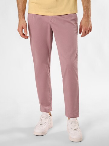 Effilé Pantalon chino Aygill's en rose : devant
