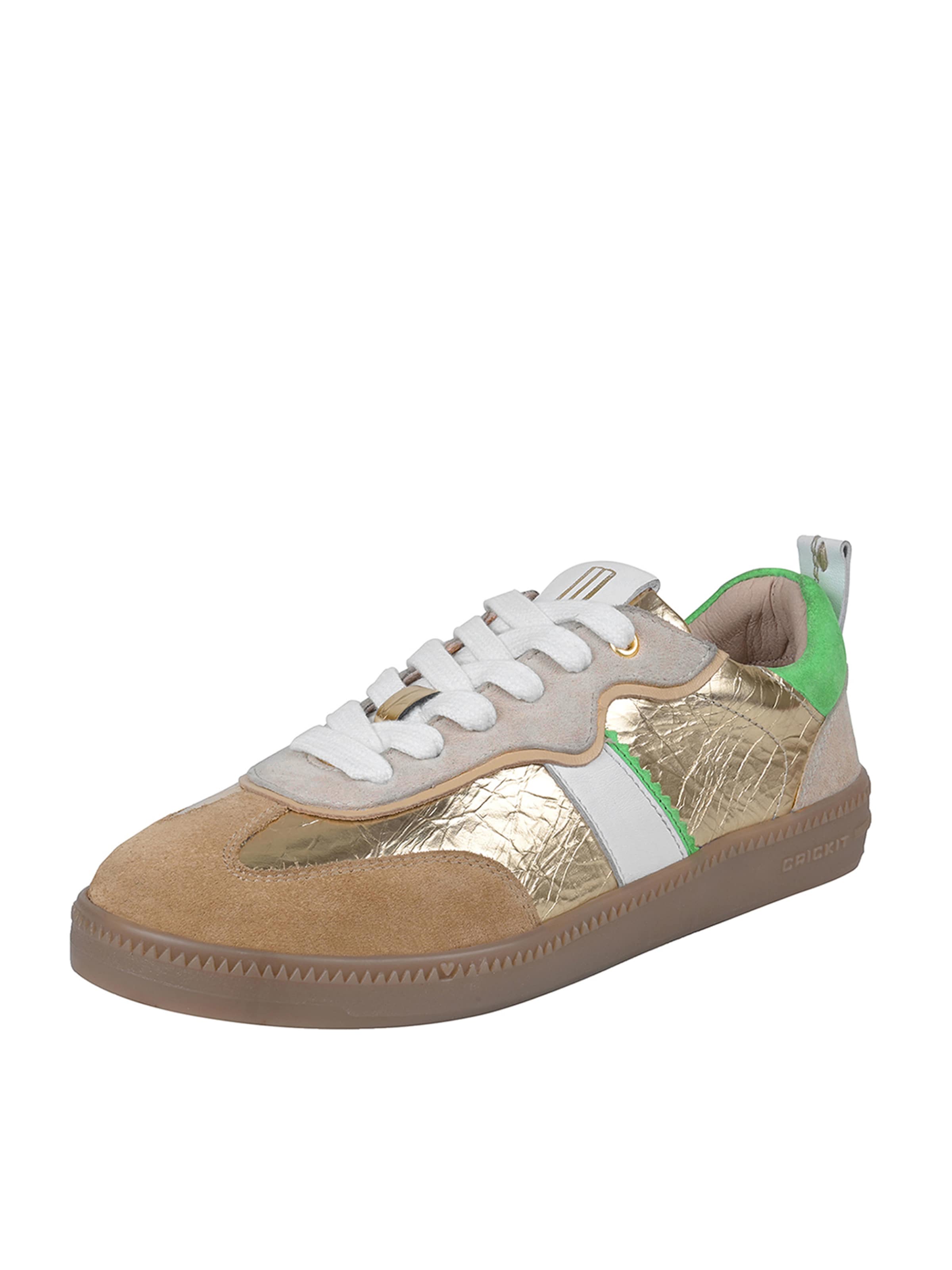 Crickit Sneakers 'RONJA' in Gold: front