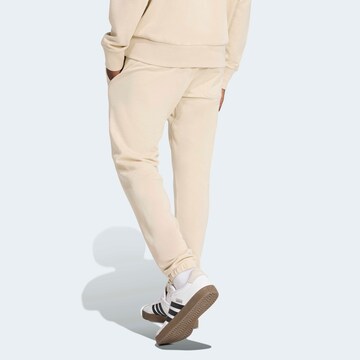 ADIDAS SPORTSWEAR Tapered Workout Pants 'All Szn' in Beige