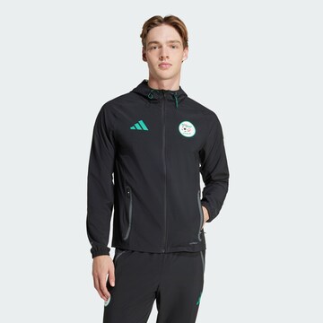 ADIDAS PERFORMANCE Trainingsjack 'Algerien Tiro 25 Competition' in Zwart: voorkant