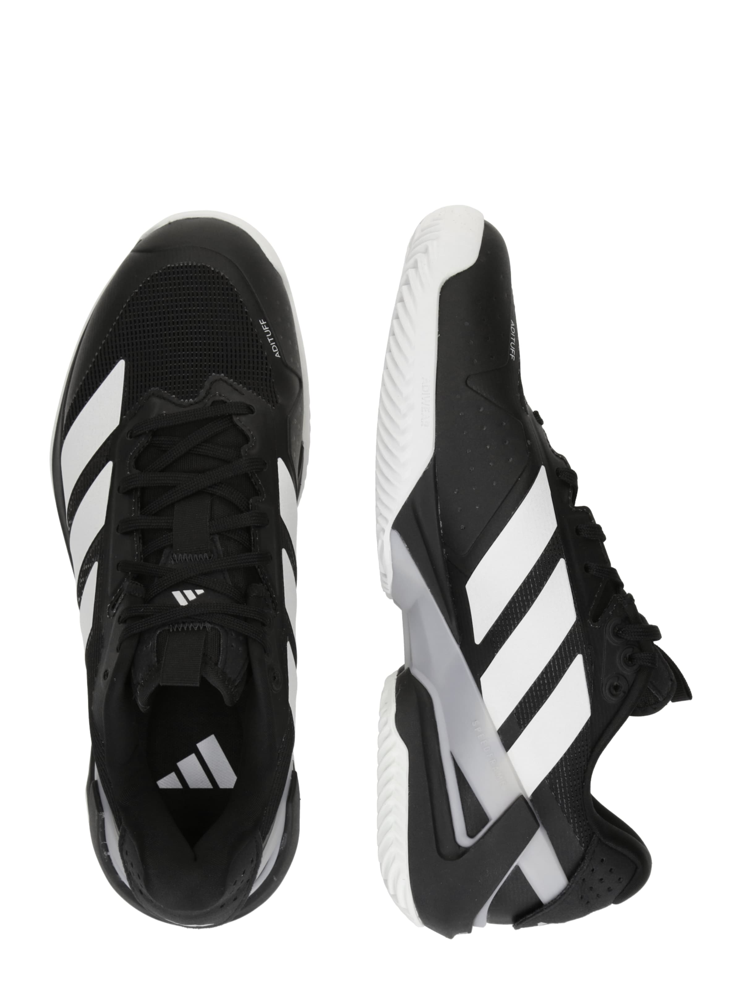 ADIDAS PERFORMANCE Spordijalats 'Adizero Ubersonic 5 Clay', värv must