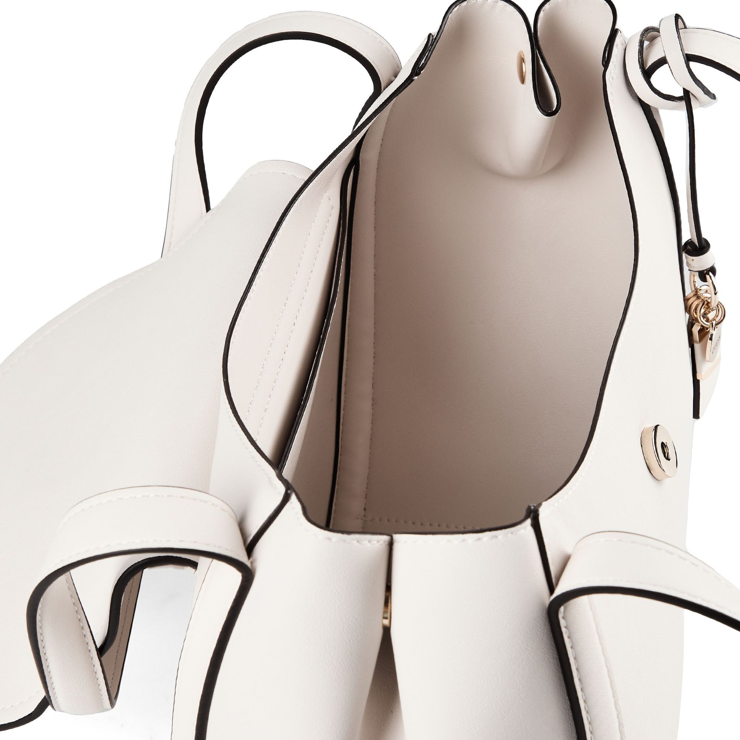 GUESS Schultertasche 'Coleen' in Weiß