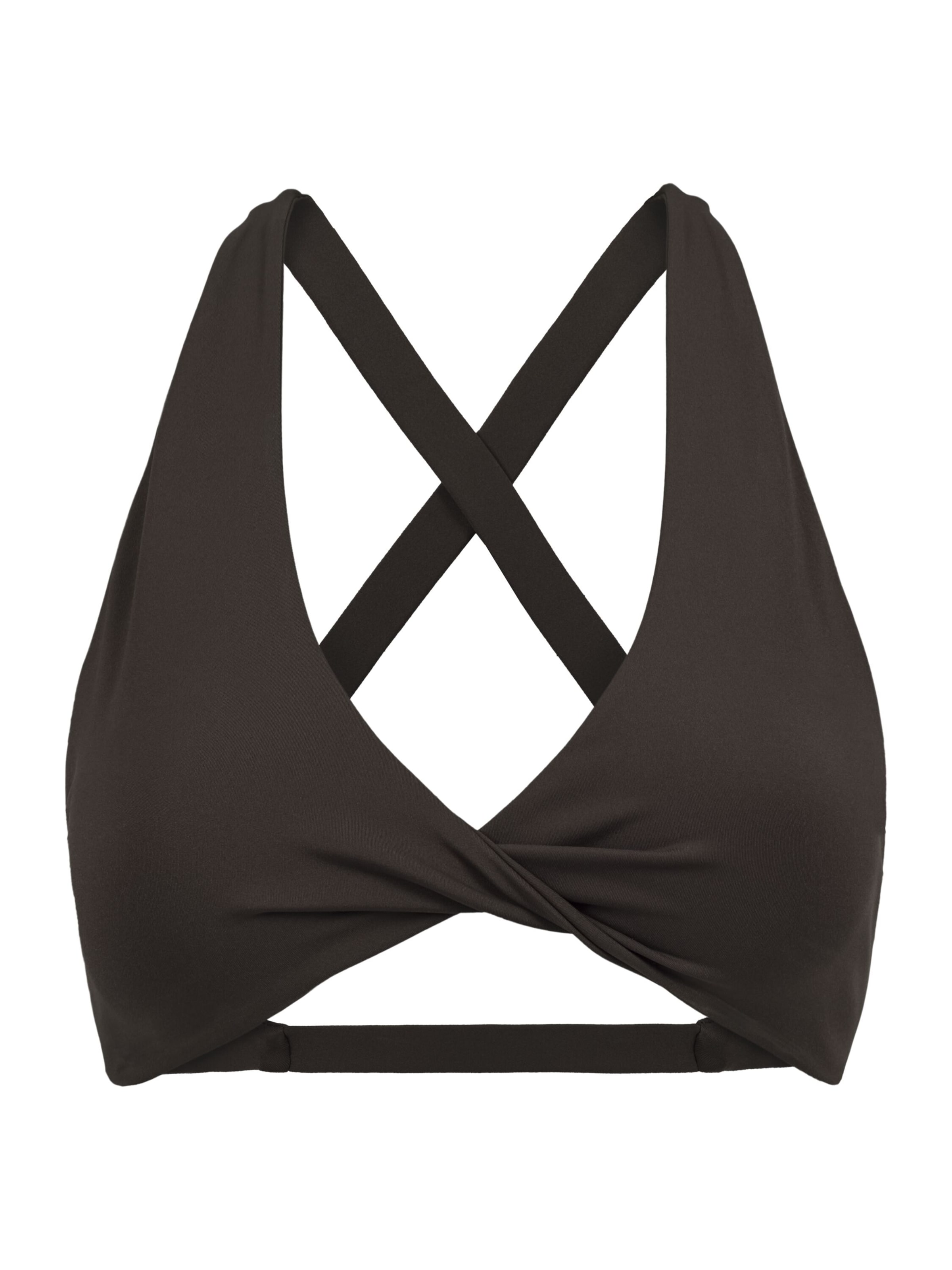 OMNANA Bralette Sports Bra 'MUSE™' in Brown: front