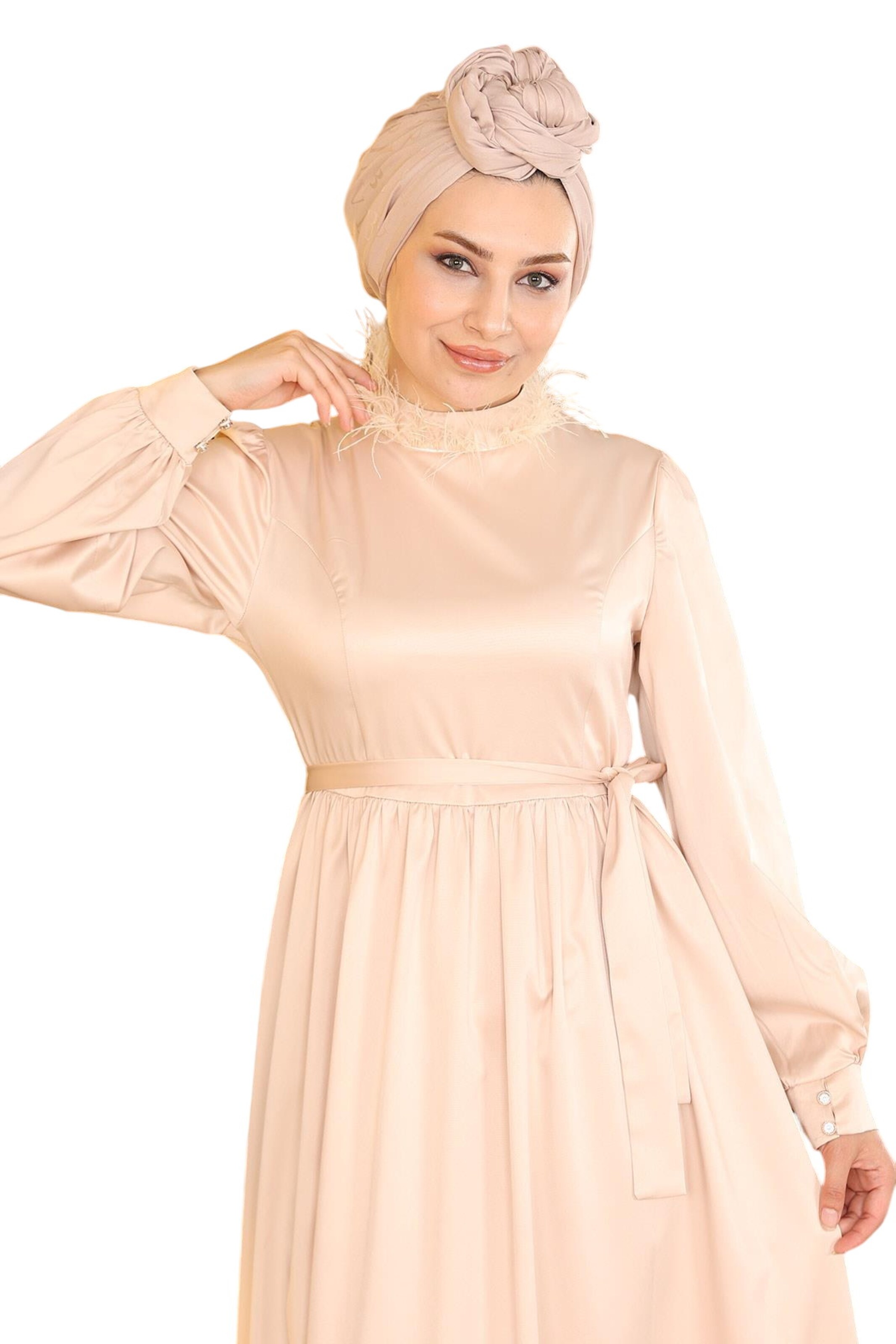 MODAMIHRAM Dress in Beige