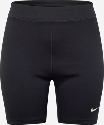 Nike Sportswear Skinny Παντελόνι φόρμας σε μαύρο: μπροστά