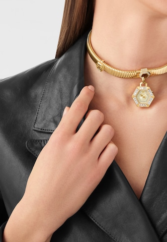 Braccialetto 'PLEIN CUFF' di Philipp Plein Jewellery in oro: frontale