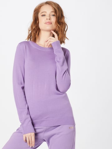BOSS Black Sweater 'Fegana' in Purple: front