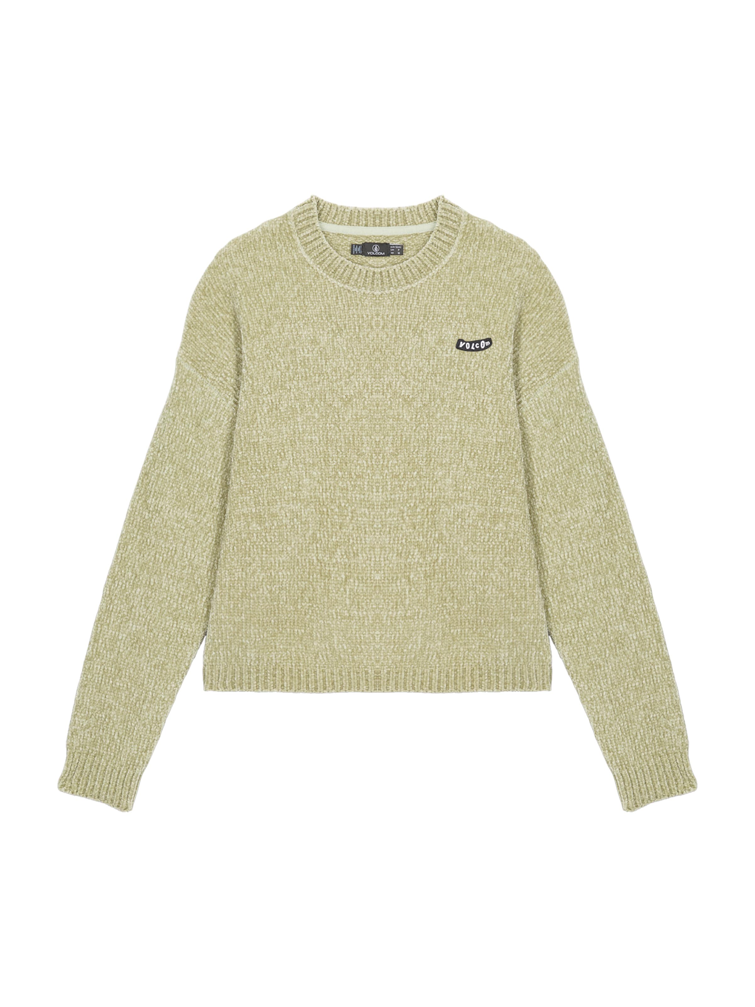 Pull-over 'BUBBLE TEASE' Volcom en vert : devant