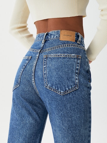 Pull&Bear Tapered Jeans in Blauw