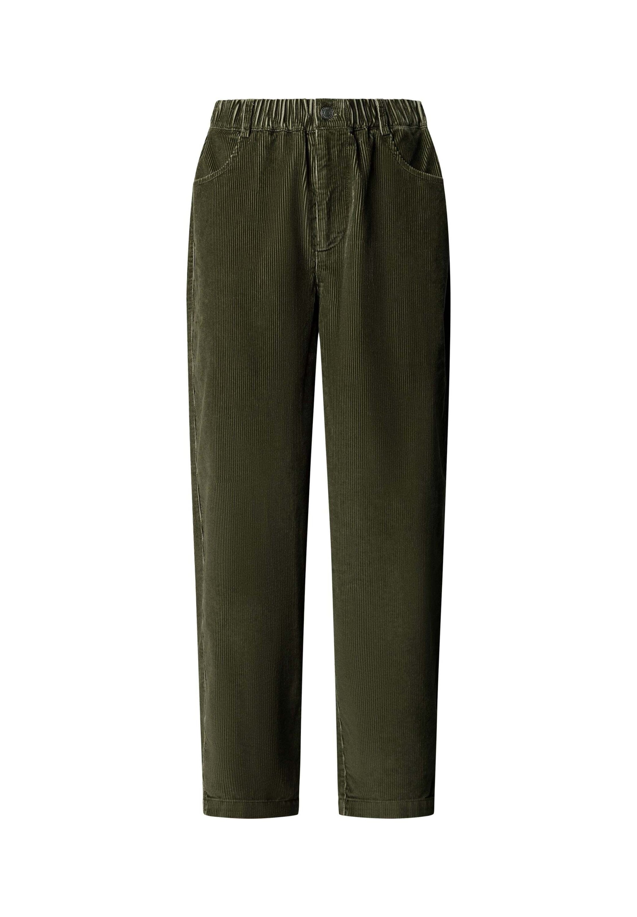 Pepe Jeans Regular Broek 'LARISSA' in Groen: voorkant