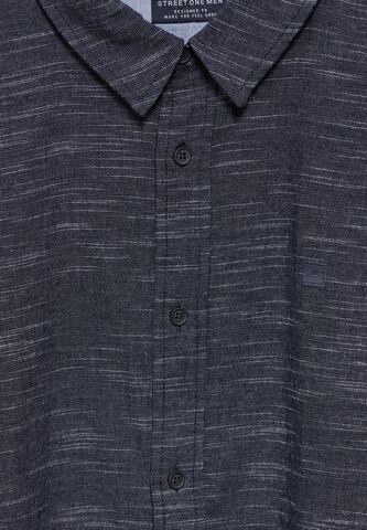 Street One MEN Regular Fit Hemd in Grau