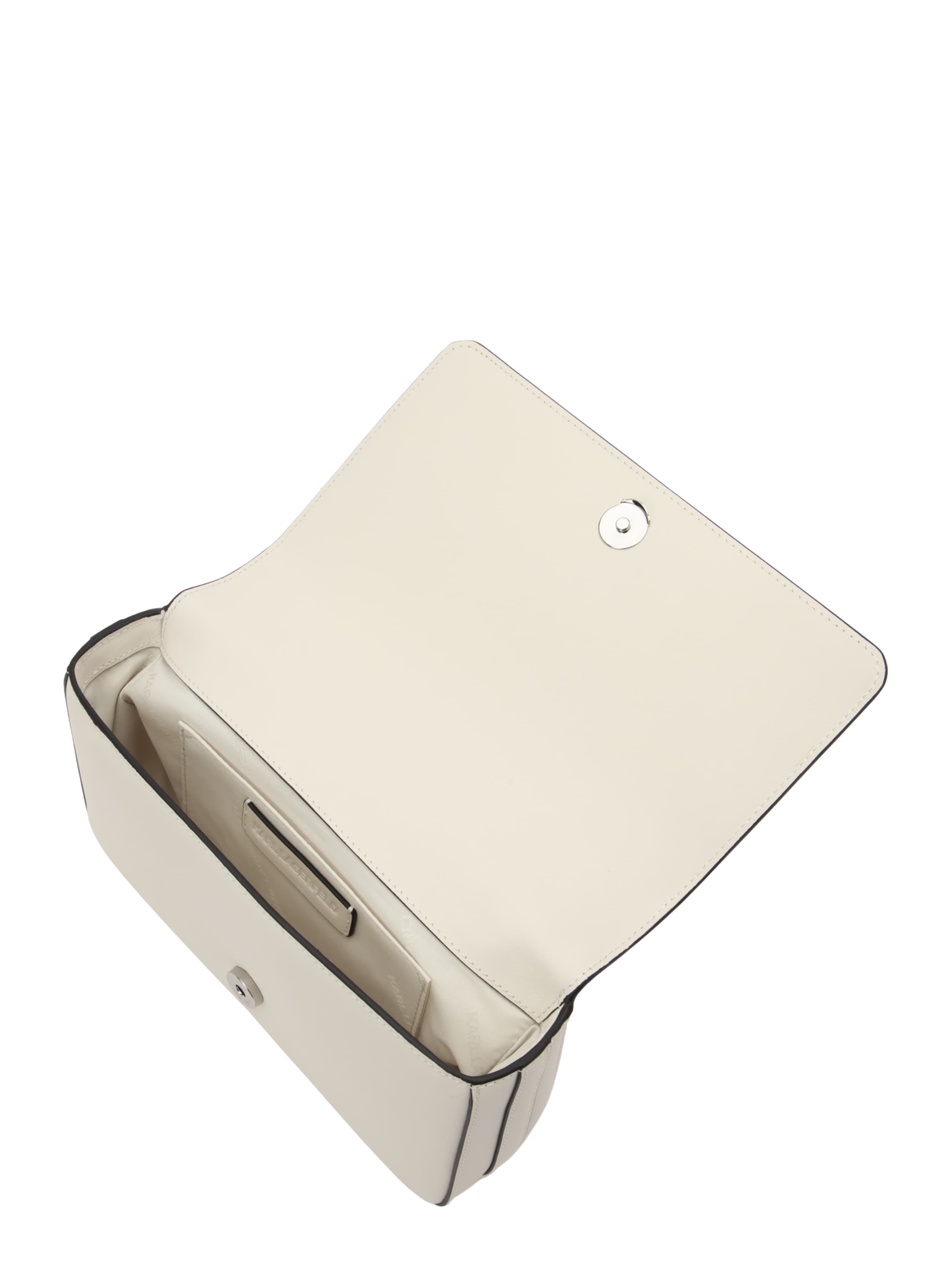 Karl Lagerfeld Чанта с презрамки в бяло