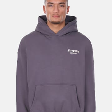 Dropsize Sweatshirt ' ' in Grijs: voorkant