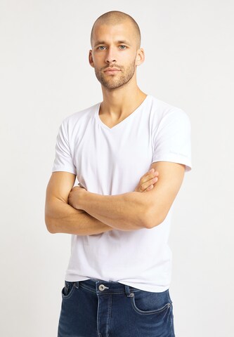Bruno Banani Shirt 'Coleman' in Wit: voorkant