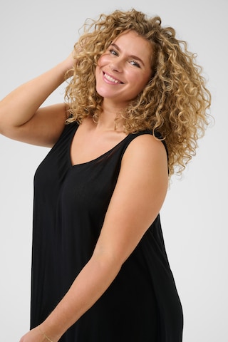 KAFFE CURVE - Vestido 'KCcaisy Ami' en negro