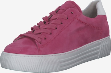 GABOR Sneakers laag in Roze: voorkant