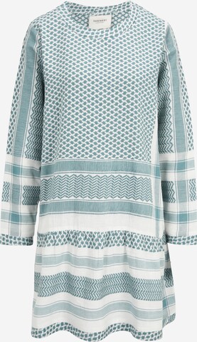 Summery Copenhagen Dress in Blue: front