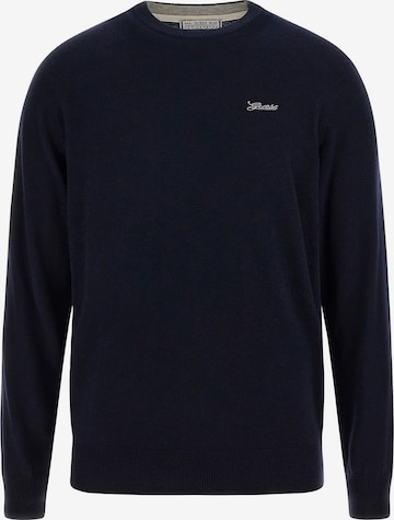 GUESS Sweater 'Daniel' in Blue: front