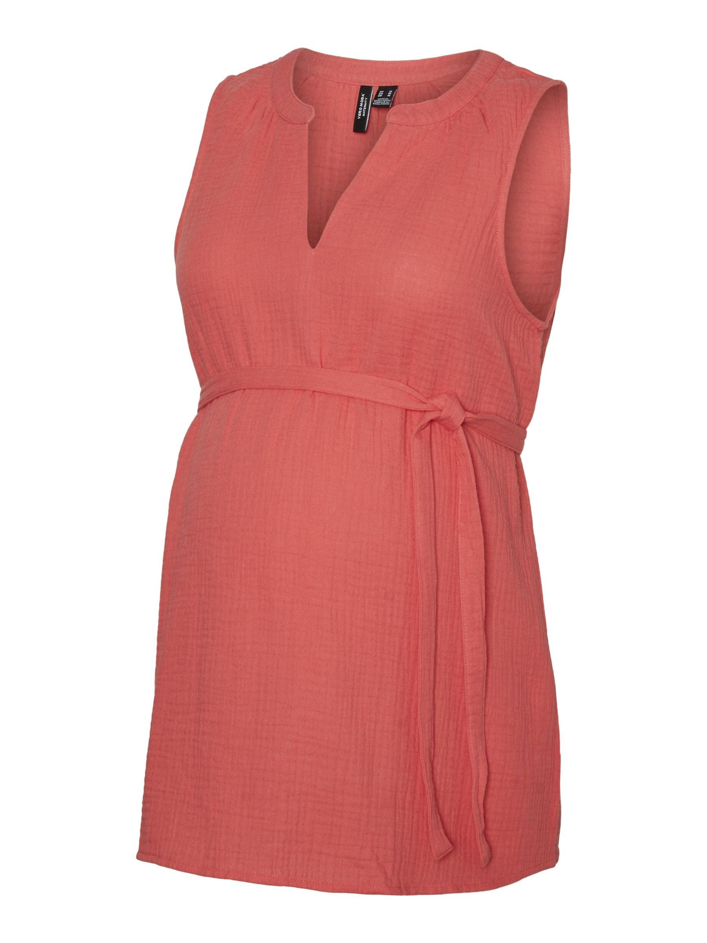 Vero Moda Maternity Blouse 'VMMNatali' in Red: front