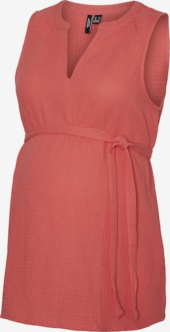 Vero Moda Maternity Blouse 'VMMNatali' in Rood: voorkant