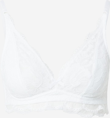 Mey Triangle Bra in White: front