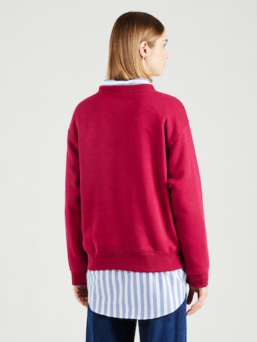 GAP Sweatshirt 'HERITAGE' in Red