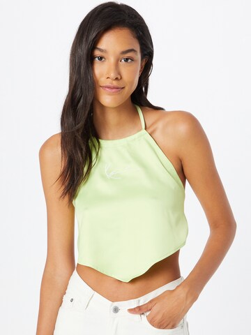 Top di Karl Kani in verde: frontale