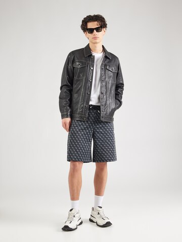 GUESS Loosefit Broek 'KORBIN' in Zwart
