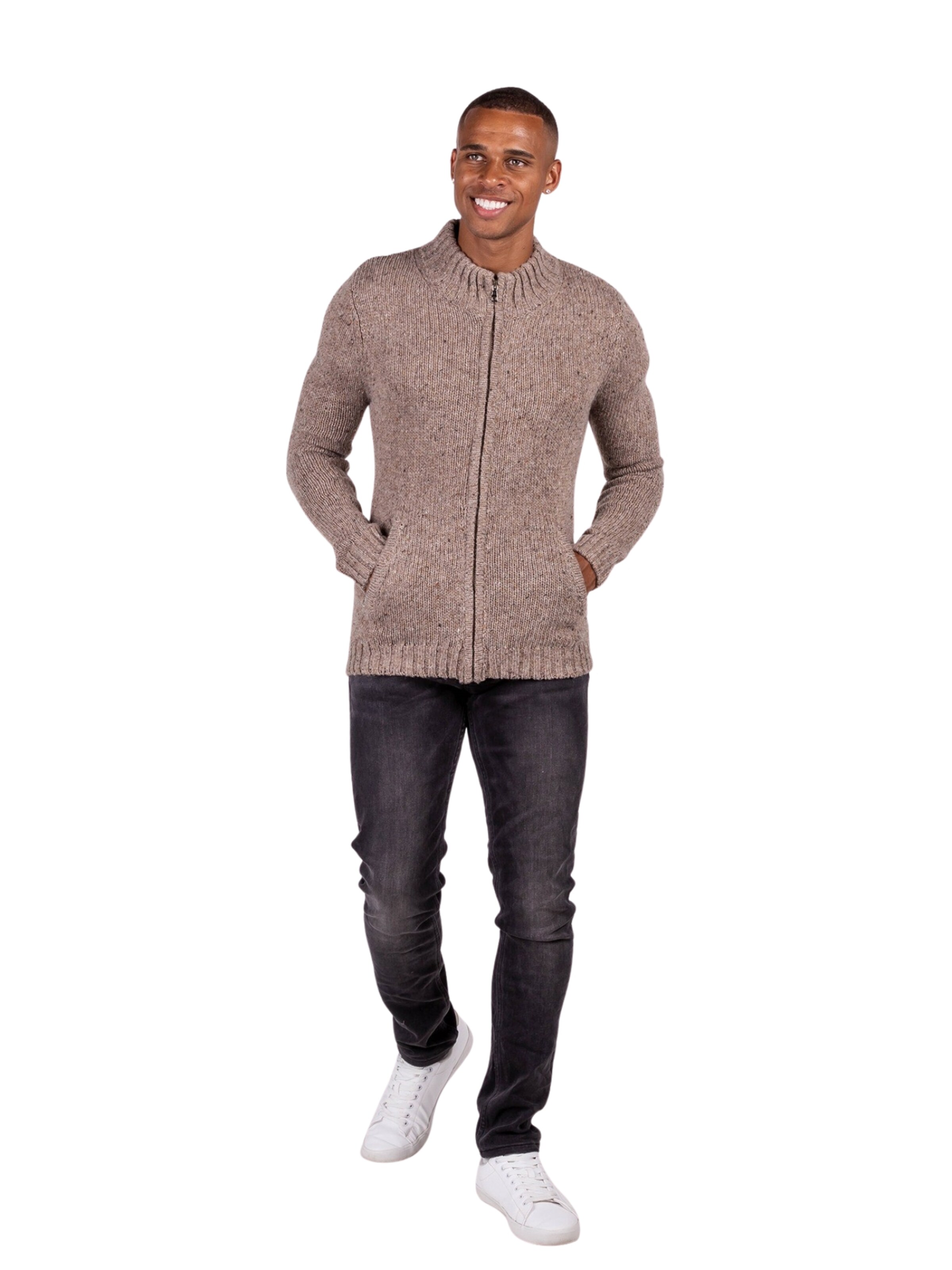 Giacchetta 'Will' di Key Largo in beige: frontale