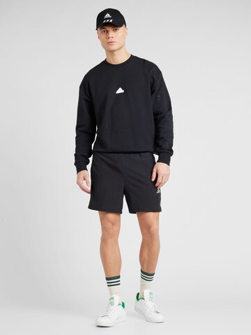 Felpa sportiva di ADIDAS SPORTSWEAR in nero