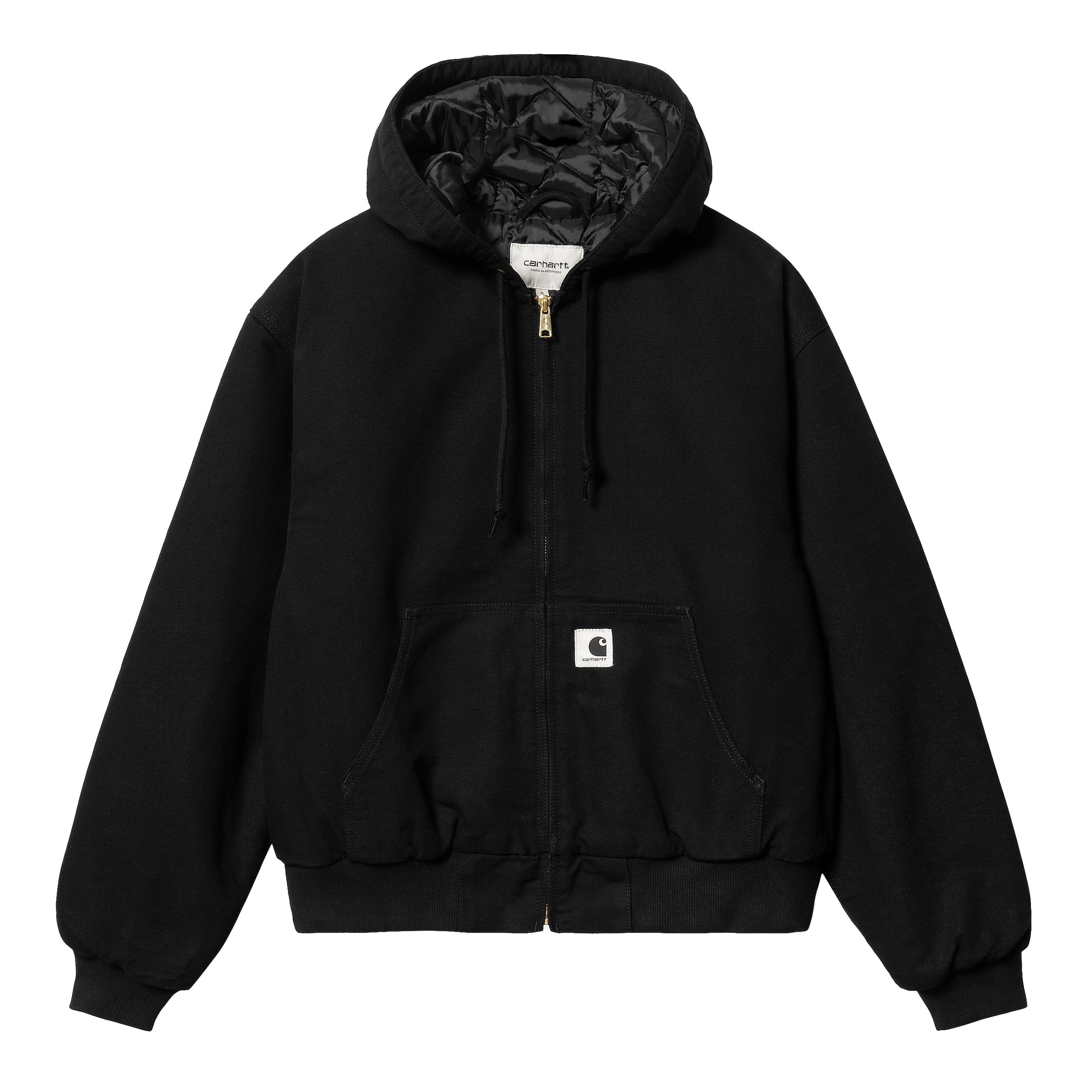 Giacca di felpa 'OG Active' di Carhartt WIP in nero: frontale