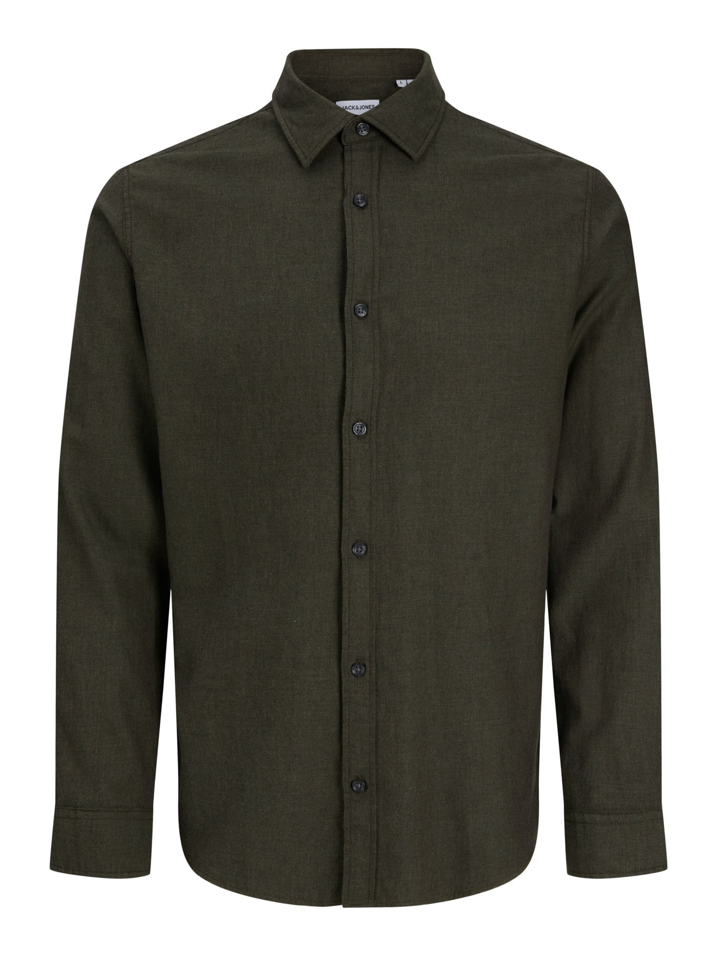 Chemise JACK & JONES en vert : devant