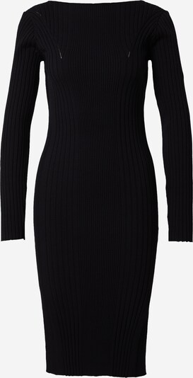 Calvin Klein Robes en maille en noir, Vue avec produit