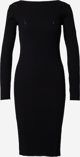 Rochie tricotat Calvin Klein pe negru, Vizualizare produs