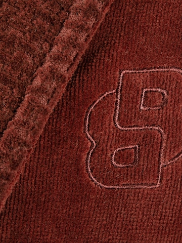 BOSS Home Long Bathrobe 'DOUBLEB' in Red