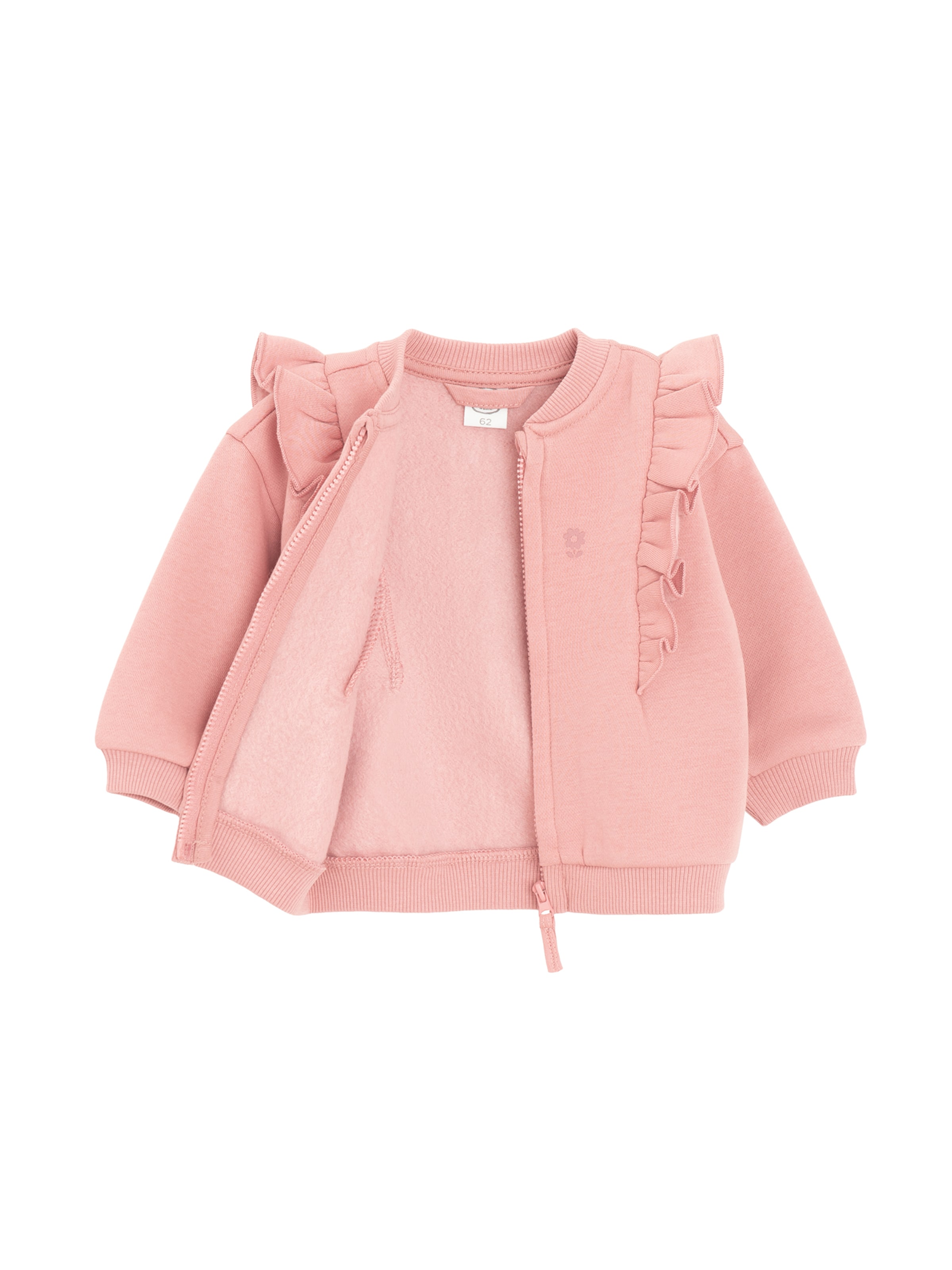 Cool Club Sweatjacka i rosa