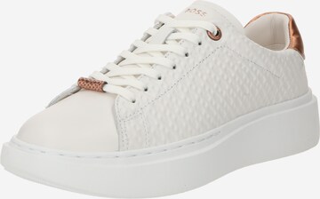 BOSS Sneaker low 'Amber Tenn' i hvid: forside