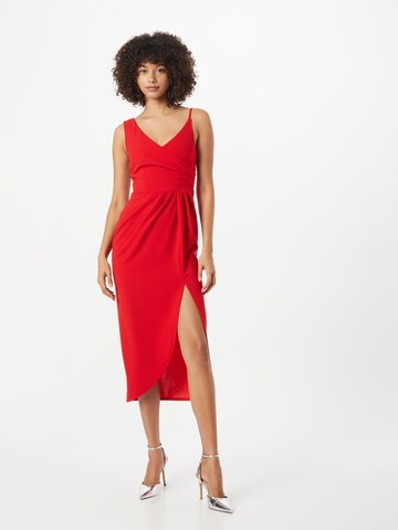 Robe 'JENNA' Skirt & Stiletto en rouge : devant